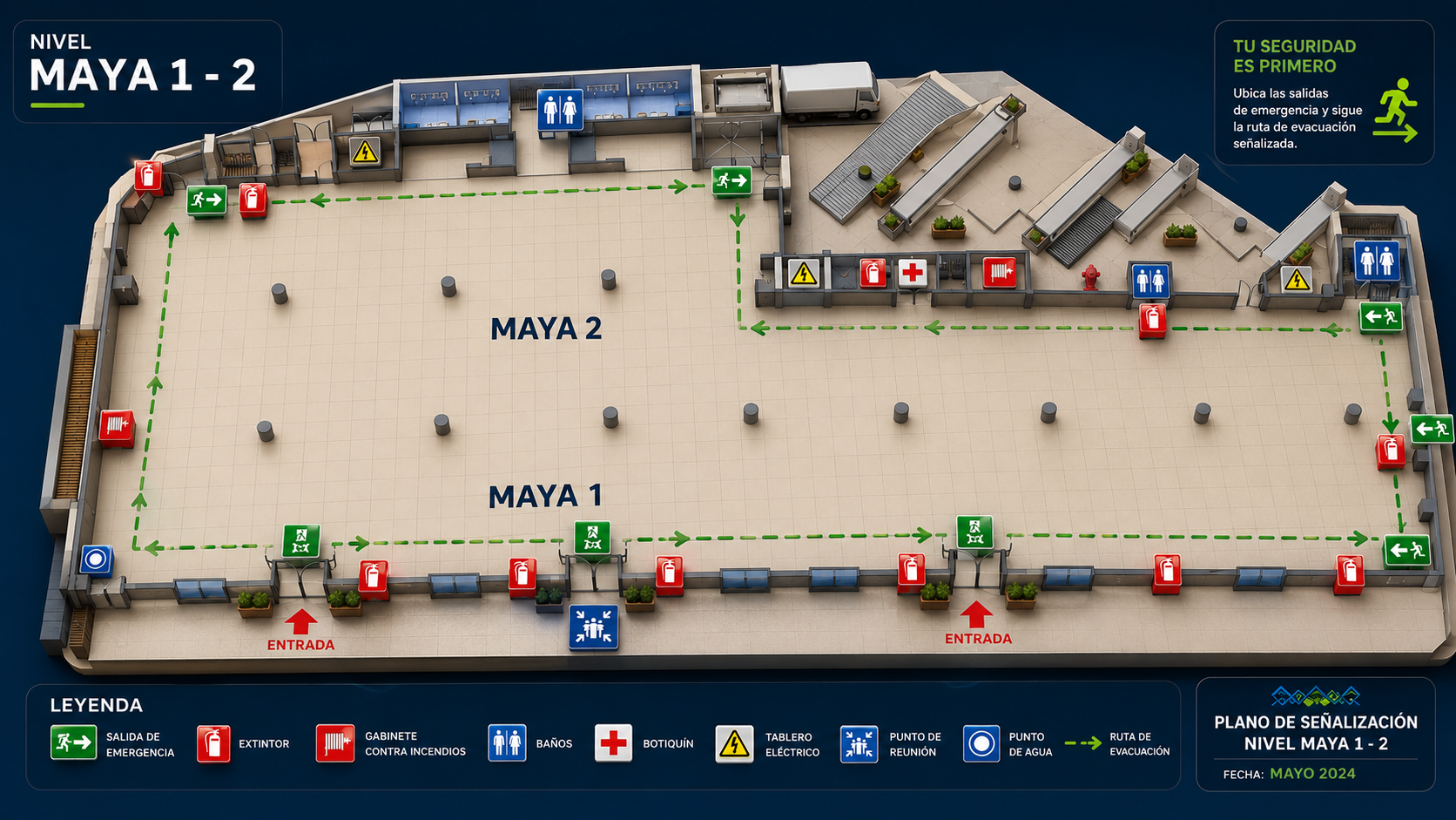 Mapa del lugar